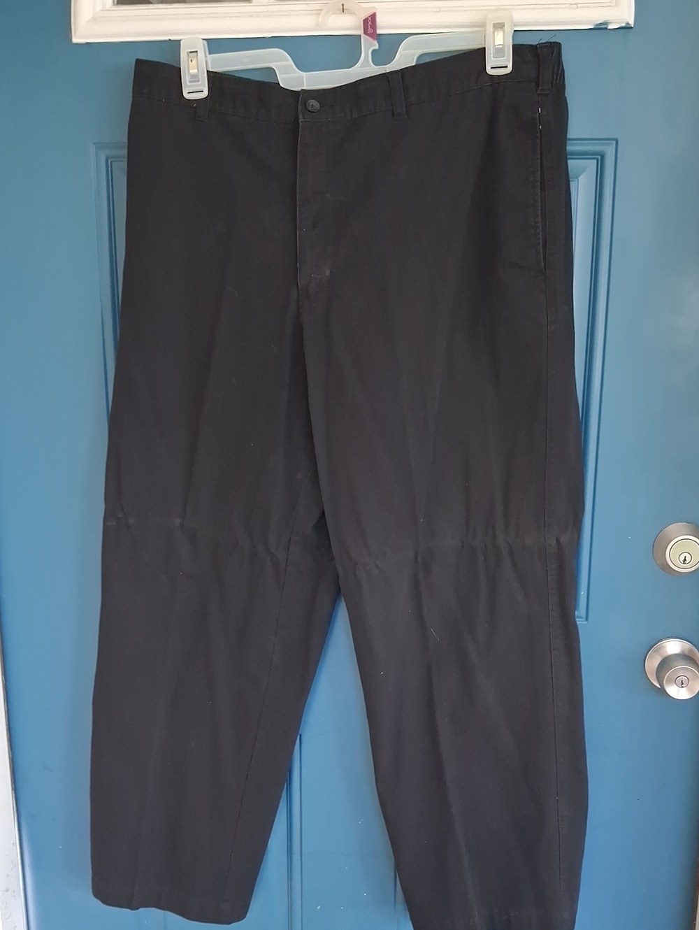 George Men's Black Dress Pants